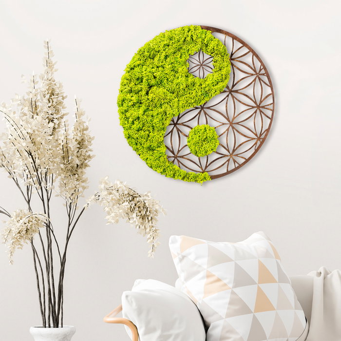 Wallity Yin Yang Accesorio decorativo de pared